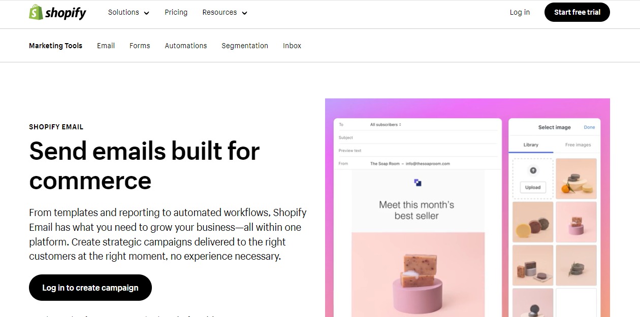 shopify email marketing